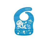 Bavoir Silicone Funny Friends - Colores - Azul - 109147_2683 Multicolore