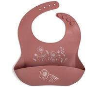 Filibabba - Bavoir en silicone imprimé Fall Flowers