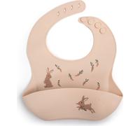 Bavoir silicone imprimé Lapin