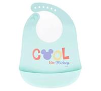 Bavoir Stor - 13029 - Bavoir En Silicone Cool Like Mickey Multicolore