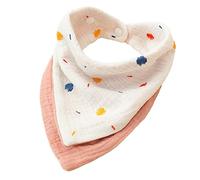 Bavoirs bave de dentition 4 couches coton bébé Bandana pour filles garçons multi-usage écharpe 30x3 0cm / pouces bébé Bandana
