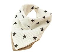 Bavoirs bave de dentition bavoirs 4 couches coton bébé Bandana pour filles garçons multi-usage écharpe 30x3 0cm / pouces bébé Bandana