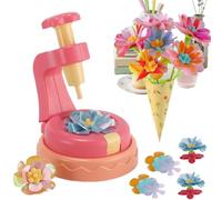 Bavoirs de fleurs en tissu jouets : jeu de branches d'art éducatif, fabricant de fleurs de jardinage à tige depuis plus de 6 ans de garçons filles garçons garçons d'âge préscolaire dans la salle de