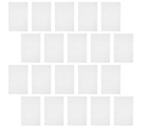 Bavoirs de Table Jetables pour Tatouage, 20 Pièces, Papier Blanc | Feuilles en Pulpe, Usage Nail Art et Tatouage, Protection Anti-fuite du Bureau