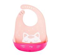 Bavoirs En Silicone Imprimé Pour Bébé, 1 Pièce, Bandana Imperméable, Pour Garçon Et Fille, Qualité Alimentaire