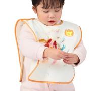 Bavoirs imperméables pour bébé, bavoirs en coton absorbants, salle à manger unisexe lavable pour tout-petits | bavoirs avec , bavoirs réutilisables pour nourrir et laver