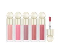 Bavokon 5pcs Fard À Joues Liquide Naturel Doux,Soft Cream Blush Face Makeup,Moisturizing Blendable Feel,naturel Hydratant Blush Liquide Maquillage Crème Longue Durée Blush Cosmétiques 1.0 unité