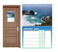 Bavokon Calendrier 2025-2026 | Calendrier Mensuel 18 Mois pour École | Période De Janvier 2025 À Juin 2026 | Organisateur Familial pour Maison Salle de Classe Suivi