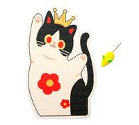 Bavokon Griffoirs pour Chats D'Intérieur | Tapis Vertical Griffoir Adhésif pour Félins | Protecteur De Meubles Accessoires Animaux avec Jeu Interactif pour Exercice Et Divertissement Intérieur