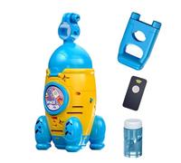 Bavokon Machine à Bulles Automatique - Automatique, Portable avec éclairage - pour vélo Enfant, générateur de Bulles à Fixer sur Guidon - Idée Cadeau Anniversaire fête Mariage