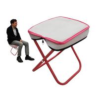 Bavokon Tabourets Pliants - Capacité 100 Kg Siège de Sport - Petit Tabouret Pliant Compact | à Usage Familial pour Randonnée Camping Pêche Sports Extérieur et Barbecues