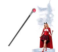 Bavooty Bâton Magique Halloween,78cm Canne de Marche Vintage Canne Vampire | Sceptre Halloween Amovible,Canne Déguisement Vampire pour Halloween Des Bonbons ou un Sort Cosplay Dress Up Party