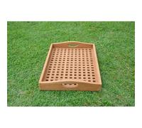 Bawa plateau en teck