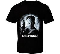 BAWCN Die Hard Bruce Willis Retro 80's Action Movie Fan T Shirt S