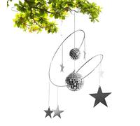 Bawiaueu Attrape-Soleil Extérieur,Décoration pour Fenêtre - Décoration Esthétique Légère Suspendue pour Extérieur Intérieur Maison Noël,Cadeau Femmes Adultes Amateurs