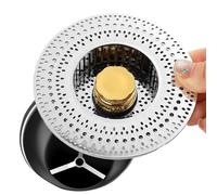 Bawiaueu Bouchon d'Évier de Cuisine | Bonnet De Bonde pour Évier | Panier Filtrant en pour Canalisation Lave-Vaisselle Lavabo Salle De Bain Camping-Car