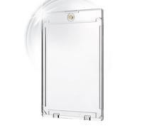 Bawiaueu Coffrets Rigides pour Cartes à Collectionner - Étui Acrylique Magnétique pour Cartes de Sport en Protection Rigide,Fournitures pour Organisation et Présentation de Collections Portables