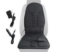 Bawiaueu Coussin Massage Siège - Appuie-Dos Massant Chauffant - Tapis de Relaxation 5 Zones 3 Modes pour Froid Bureau Domicile Maison Longue Assis