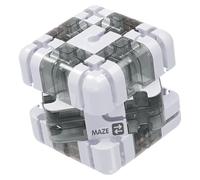 Bawiaueu Cube Dédale 3D,Jouets Éducatifs Puzzle Labyrinthe 3D | Jeu d'Entraînement Cérébral Cube Labyrinthe,pour, Adolescents, Adultes, Cadeau d'anniversaire, Salle de Classe, École,