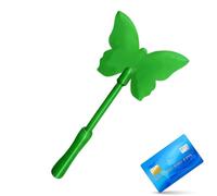 Bawiaueu Porte-Carte de crédit Baguette Fée Imprimée en 3D Papillon