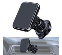 Bawiaueu Support Magnétique pour Téléphone sur Ventilation de Voiture - Magnétique Réglable Rotation 360° Accessoires Auto - Porte-Téléphone pour Véhicules - pour Conduite Navigation Voyages Trajets