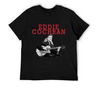 BAWUN Eddie Cochran T Shirt Rockabilly Unisex Colours