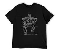 BAWUN Sexy Gay Police Man T-Shirt Tom of Finland Male Friend Leather Boots 5547 Colour1 S