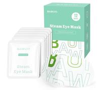 BAWUYI Lot de 12 masques chauffants à vapeur pour les yeux secs - Masque de sommeil auto-chauffant - Compresse chaude pour soulager le stress - Cadeau de détente pour homme et femme - Non parfumé