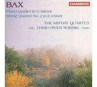 Bax, A. – Quintette pour piano / Quatuor à cordes n°2 – NAXOS