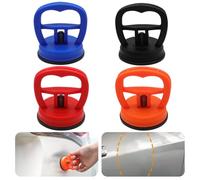 Baxcdyswe 4 Pièces Ventouse Carrosserie, Debosselage Carrosserie, Mini Ventouse Vitrier pour Ordinateur et Téléphone Écrans, Miroir, Carreaux, Réparation Bosses Voiture, Verre