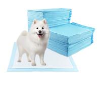 Baxcdyswe 60 Pièces Alaise pour Chien, 60 x 90cm Alese Chiot, Tapis Absorbant Chien, Apprentissage de la Propreté Anti-Fuite Résistante Impermeable, Alese Jetable Séchage Rapide