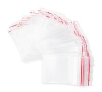 Baxcdyswe Lot de 200 Sachet Plastique Transparent, 40 × 60 mm Petit Sac Plastique, Zip Pochon Plastique Sacs à Fermeture, Sachets Plastiques Transparents Refermables Film, Convient Usage Alimentaire