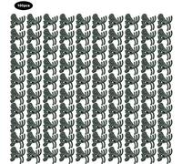 Baxnore 100 pièces Pinces à Plantes en Forme de chrysanthème Pinces de Support de Tige de Fleur de Jardin pour la Plantation de Serre de Cour matière Plastique Durable 2.5x1.2 cm a (Pas de dé à