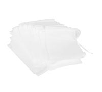 Baxnore 100Pcs 7x9cm Sacs à thé jetables en tissu non tissé Filtre Passoire Infuseur Cordon Safe Tea Leaves Accessoires pour feuilles de thé en vrac Café DIY Thé parfumé Bain de pi