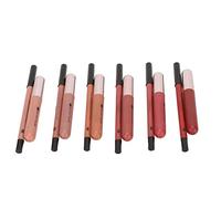 Baxnore 12 pièces ensemble de rouge à lèvres liquide mat brillant à lèvres longue durée Kit de crayon à lèvres couverture complète couleurs vives pour les femmes usage quotidien ma