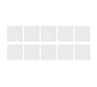 Baxnore 14 comptes de broderie tissu 10 pack 12x12 pouces en coton coton croix pour bricolage d'artisanat à aiguille