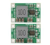 Baxnore 2 pièces 5-18 V à 3/3,3 V 3,7/4,2 V 5 V 6 V Module abaisseur, Module de transformateur abaisseur CC, convertisseur abaisseur de Moteur pour Carte de développement de (5-18V to 3.7V)