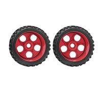 Baxnore 2pcs 118mm Caoutchouc Universel RC Voiture Pneus Haute Performance Durable Mise À Niveau Accessoire pour 1/8 Échelle Hors Route RC Véhicules Forte Traction Améliorée Stabil