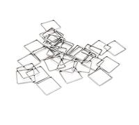 Baxnore 30 Pièces Creux Géométrique Boucle D'oreille Pendentifs En Acier Inoxydable Quadrate Cadre BRICOLAGE Bijoux Connecteurs pour Artisanat À La Main Boucles D'oreilles