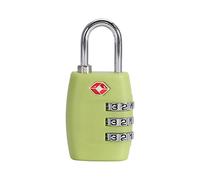 Baxnore 4 couleurs mode voyage bagages valise sac chiffres combinaison mot de passe Code serrure cadenas (Verte)