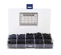 Baxnore 560 pièces jeu de vis hexagonales et d'écrous fixations de matériel en acier au carbone vis M3 M4 M5 avec écrous pour l'assemblage de profilés en aluminium projets de brico