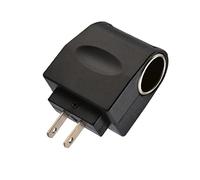 Baxnore Adaptateur AC vers DC 110 Erreur 2029 vers 12 V Convertisseur avec Sortie 500 mA Plug and Play Efficace Erreur de Voiture 2029 Alimentation Plus légère pour téléphone Porta