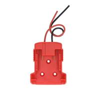 Baxnore Adaptateur de Batterie au Lithium pour Outils électriques, Station d'accueil pour Batterie avec Faisceau de câbles 12 AWG, Coque ABS compacte pour Outils électriques à Batt