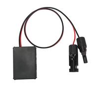 Baxnore Adaptateur de stabilisateur de tension USB pour panneau solaire, fil de cuivre robuste 10 AWG avec interface CC de type C, régulateur de puissance pour système solaire, cha