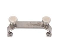 Baxnore Affûteur professionnel à angle fixe, outil d'affûtage réglable en acier inoxydable avec gabarit de guide d'affûtage pour les artisans du cuir, les menuisiers et les amateur