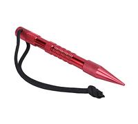 Baxnore Aiguille de pointe de paracorde en aluminium, outil de tissage de bracelet, aiguille de corde de parapluie antirouille pour bricolage, artisanat, fabrication de bijoux, (unique rouge)