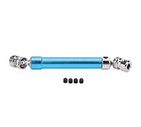 Baxnore Alliage d'aluminium Hex Drive Shaft Réglable RC Voiture Crawler Truck Hop Up Accessoire 110160mm pour 1/10 Échelle Modèles Axial SCX10 Traxxas Durable Léger 7 Couleur (Bleu)