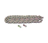 Baxnore Alloy Steel 11 Speed Bike Bike Chain High Performance Lightweight Bicycle Chain Remplacement pour les vélos de route Mountain Durable 116 liens avec la boîte de rangement (Brillant; 3x2,6