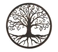 Baxnore Arbre d'art mural en métal, décoration murale moderne minimaliste en fer, conception d'arbre de vie pour salon, chambre à coucher, bureau, matériau en fer durable, décorati (Arbre d'amour)