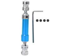 Baxnore Arbre de Transmission arrière CVD en métal, pièces de Rechange pour Voiture RC, Mise à Niveau Haute Performance, Remplacement pour WLtoys 12428 12423, véhicule télécommandé à (Bleu)